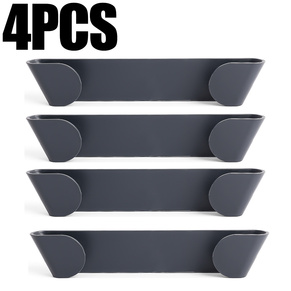 12-2x Pot Lid Organizer for Cabinet Door Adjustable in-Cupboard Pot and Pan Lid Holders for Home Wall Mount Pot Cover Organizer: light yellow
