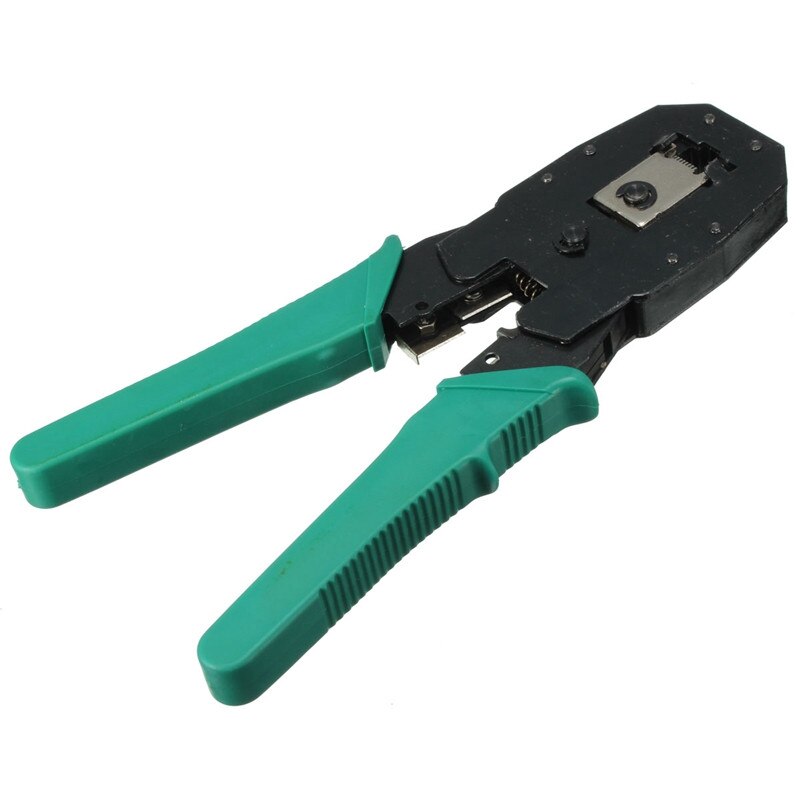 4-in-1 Portable LAN Network Tool Kit Utp Cable Tester AND Plier Crimp Crimper Plug Wire Stripper Heads RJ45 RJ11 RJ12 CAT5 CAT5e