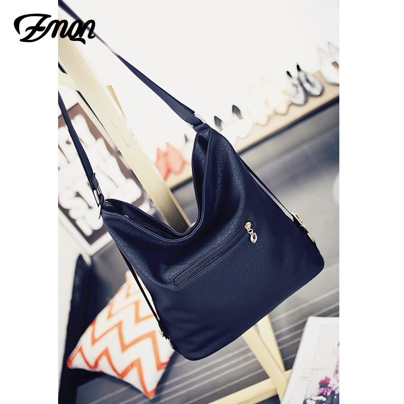 ZMQN Casual Schouder Crossbody Tassen Voor Vrouwen Black Soft PU Lederen Tassen Dames Grote Tote Messenger Bags Bolsa Feminina a517