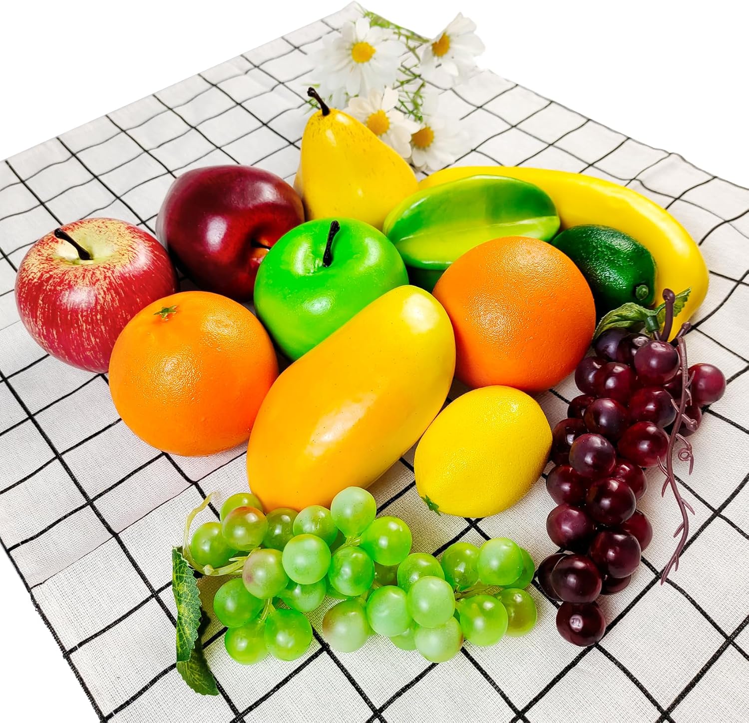 13 pezzi di frutta artificiale decorazione per la casa frutti finti realistici per centrotavola decorazione per feste