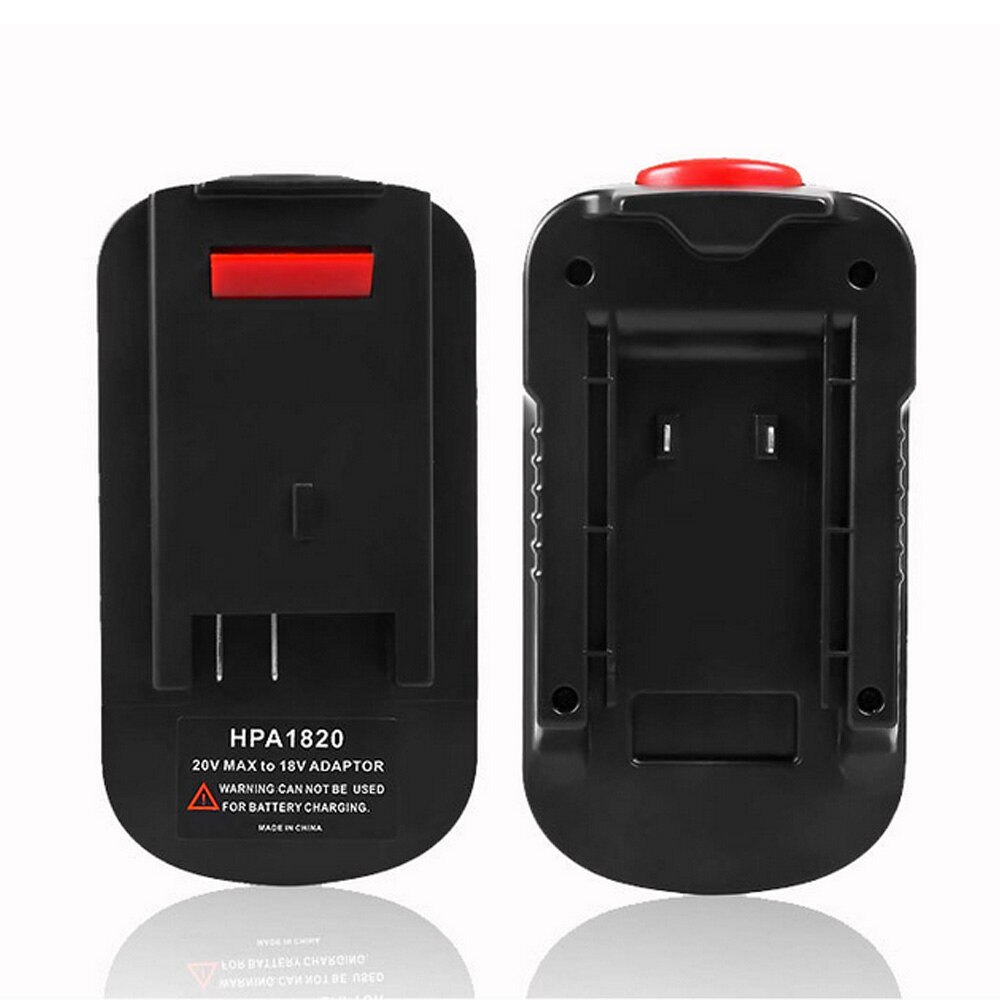 HPA1820 Vervanging Adapter Voor Black &amp; Decker/Stanley/Porter Kabel 20V Max Lithium Batterij Converteren Naar Voor 18V Nicad Nimh Gereedschap