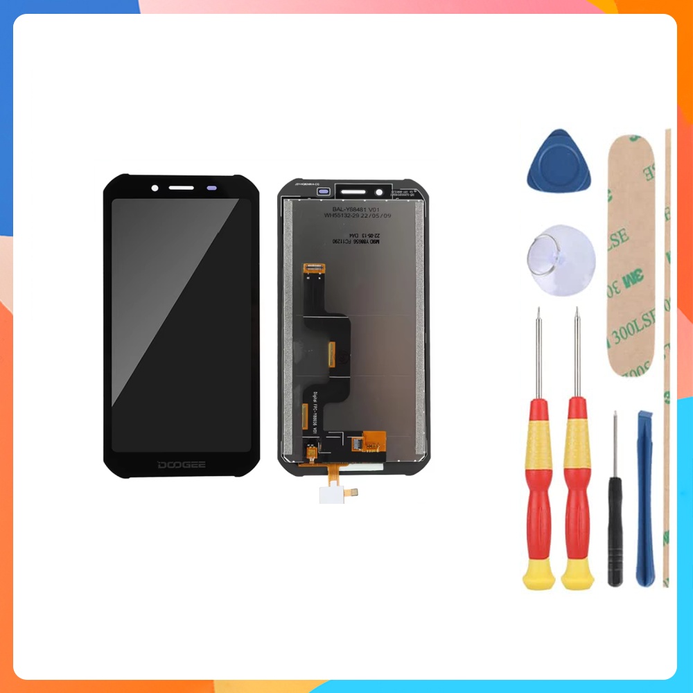 robić Doogee S40 S40 zawodowiec S41 S51 S55 S58 zawodowiec S59 zawodowiec S60 S61 S68 zawodowiec S70 S88 zawodowiec S89 S96 zawodowiec S98 S99+ Wyświetlacz LCD + ekran dotykowy: niebieski lotos