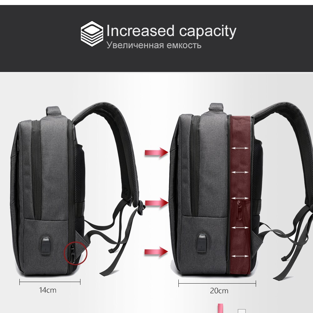 VORMOR neue schule rucksäcke USB lade anti-diebstahl laptop tasche männer und frauen rucksäcke reisen mochila