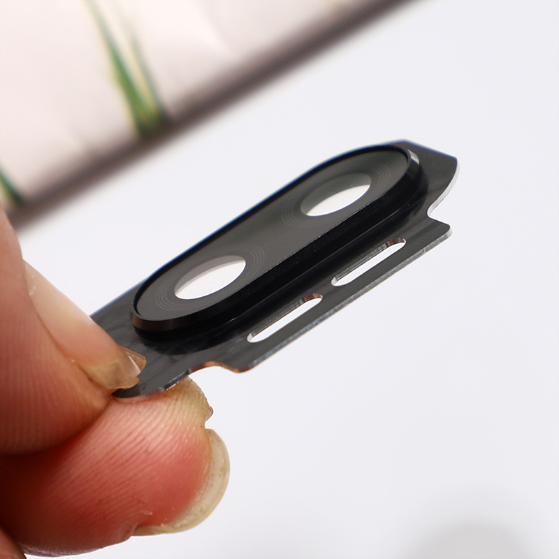 Oneplus 6t original til oneplus 6t one plus kamera linse glas med rammeholder reparation baghus dæksel reservedele