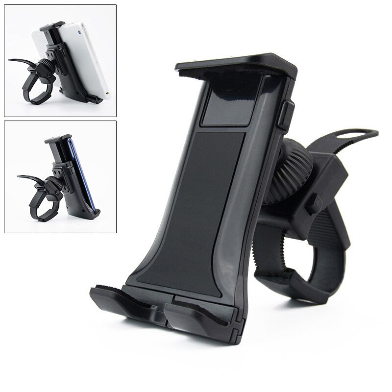 Soporte de teléfono de bicicleta soporte de tableta de manillar de bicicleta soporte giratorio 360 para iPad iPhone Samsung Huawei UND venta: Default Title