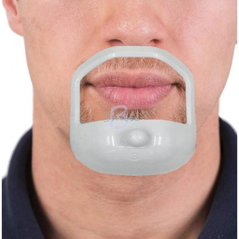 5 Teile/satz neue männer rasieren modell pflege ziegenbart kamm Bart-Styling werkzeug Styling vorlage