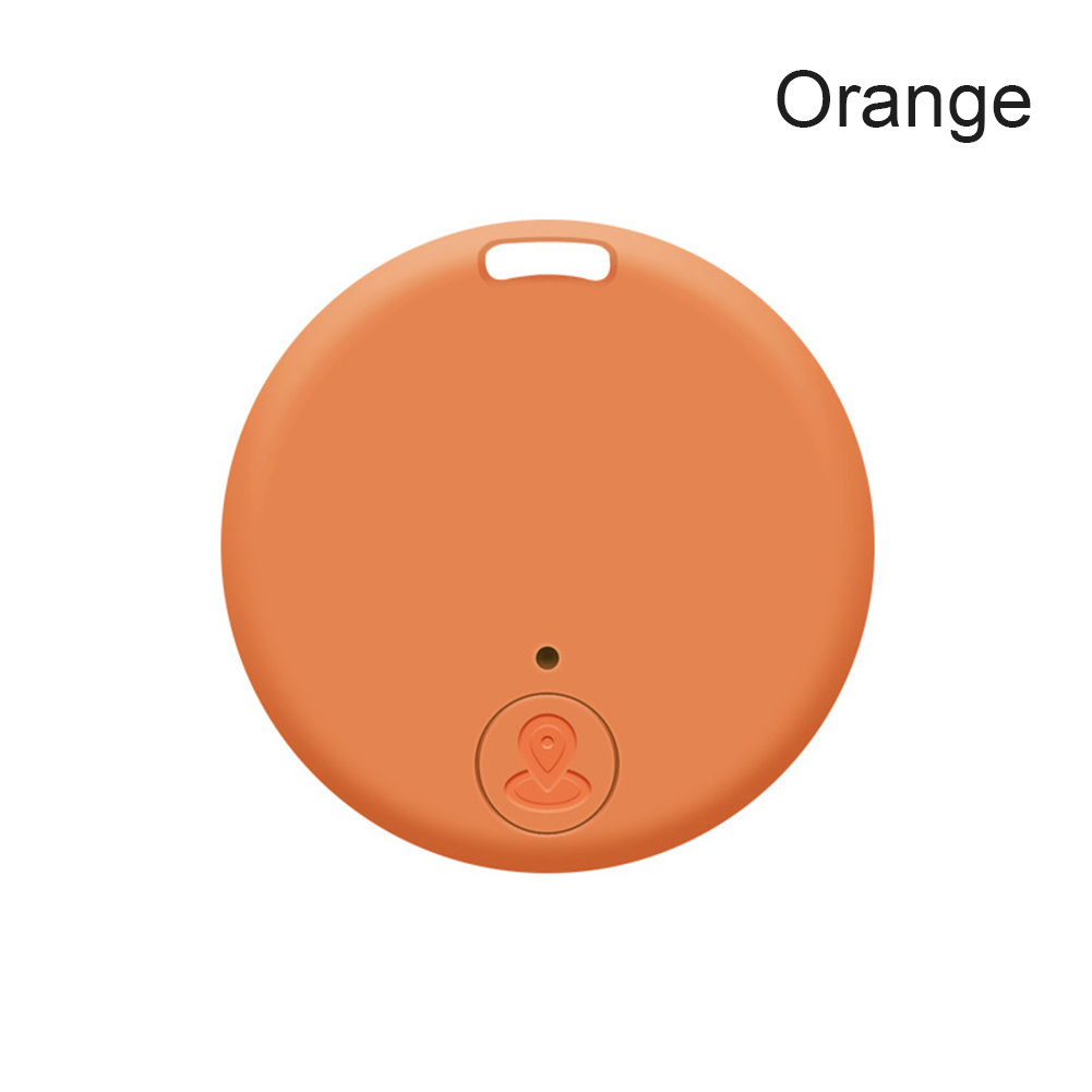 Y-02 Anti-lost Alarm Tracker Mini Wireless Bluetooth-compatible Tracker Car Child Older Bag Wallet Key Finder Anti Lost Locator: Orange