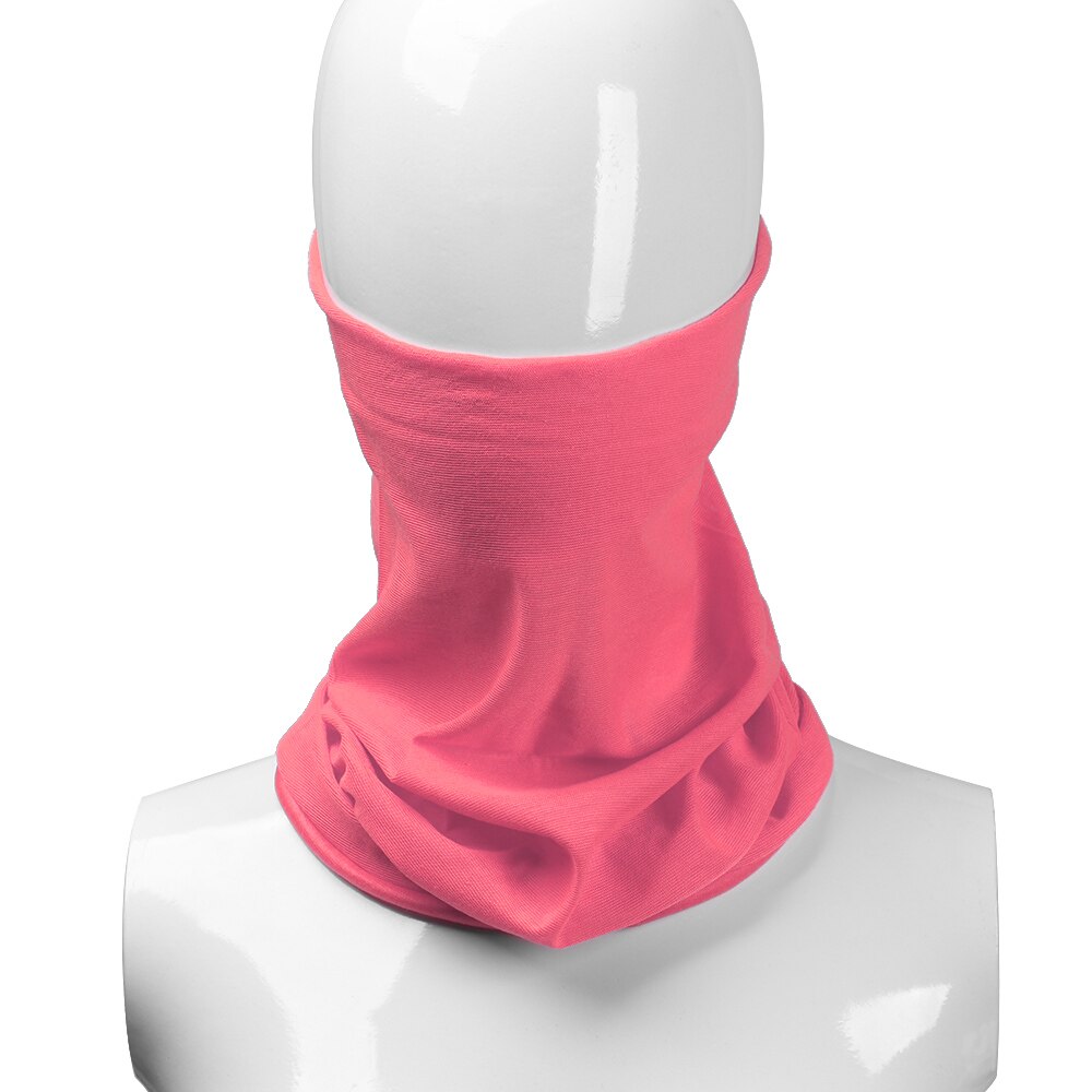 Unisex 3in1 Winter Polar Fleece Neck Warmer Snood Scarf Hat Women Men Thermal Ski Wear Snowboard Warmer Face Mask Beanie Hats: Type2-Pink