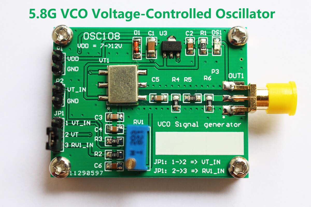 Rf Magnetron Vco Spanning Oscillator 5.8G