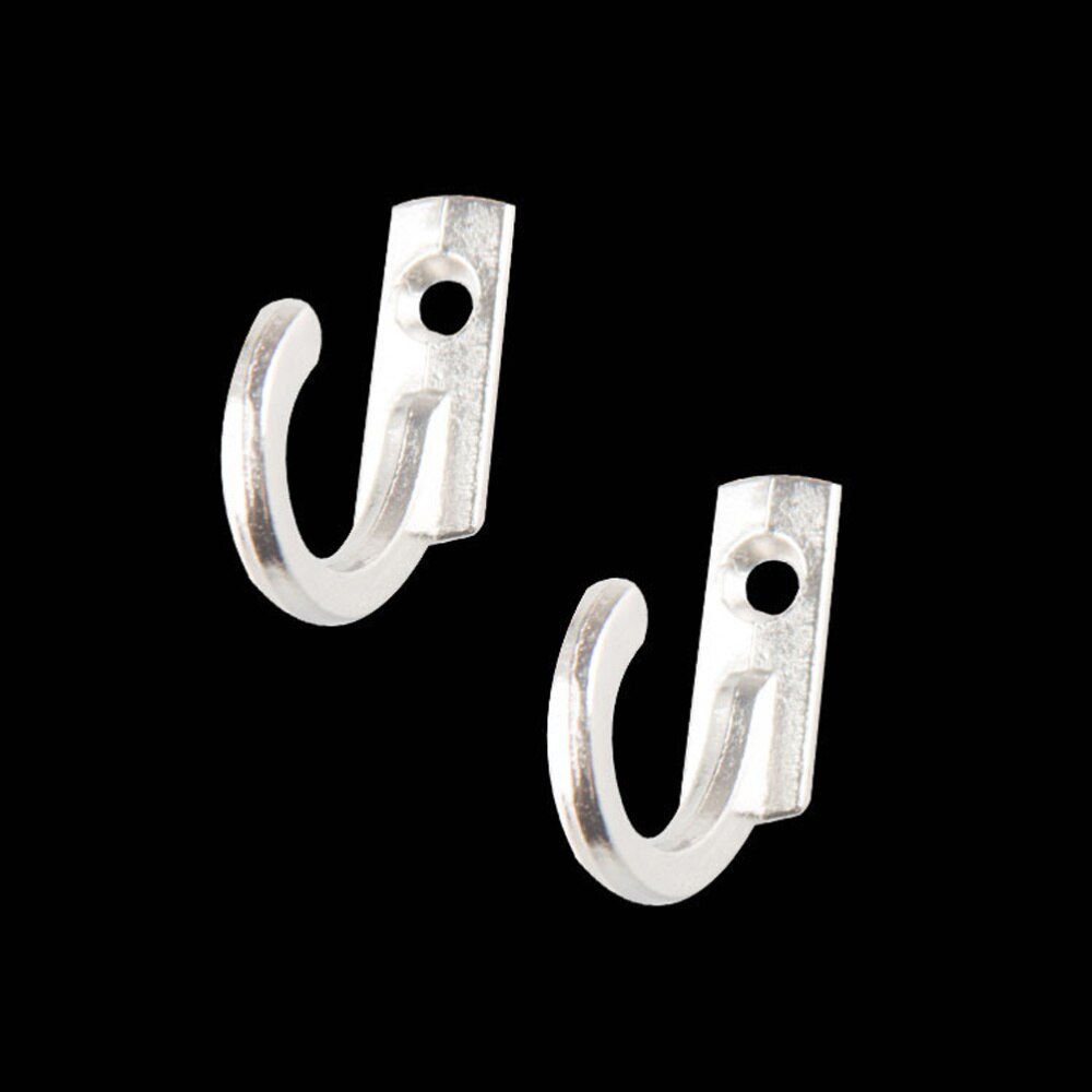 10PCS Single Prong Hook Mini Size Wall Mounted Retro Cloth Hanger for Coats Hats Towels Keys(Bronze)