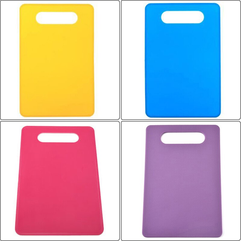PP Plastic Non-slip Hang hole Cutting Board Food Slice Cut Chopping Block Kitchen Cooking Tools easy to carry