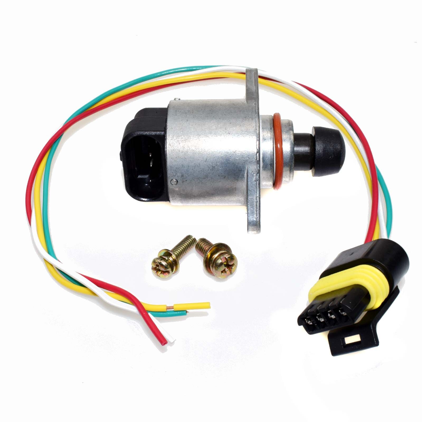Wolfigo 17113209 tomgångsventil med elektrisk kontakt  pt2296 passar för gmc chevrolet isuzu 2 h 10673843751 8171132090