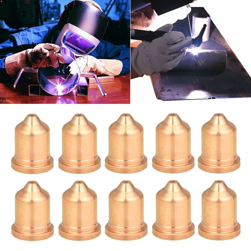 10PK Plasma Cutting Nozzles 220941 fit Hypertherm Powermax 65/85/105