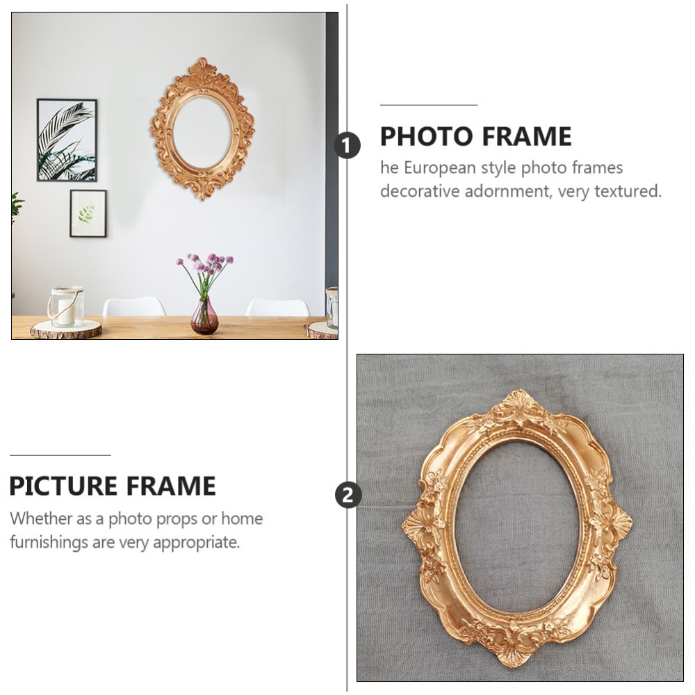 5pcs European Style Photo Frames Desktop Photo Frame Photo Props