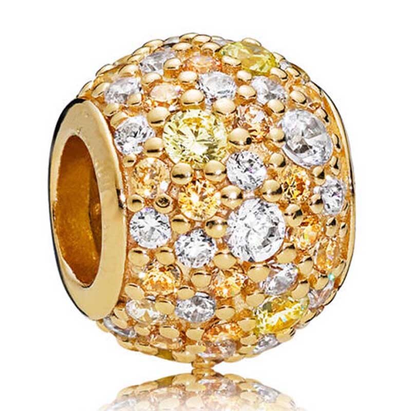 Pandora mosaico bola azul & claro encantado cinzelado elegância droplet charme 925 contas de prata esterlina ajuste pulseira jóias diy: P-D-1712