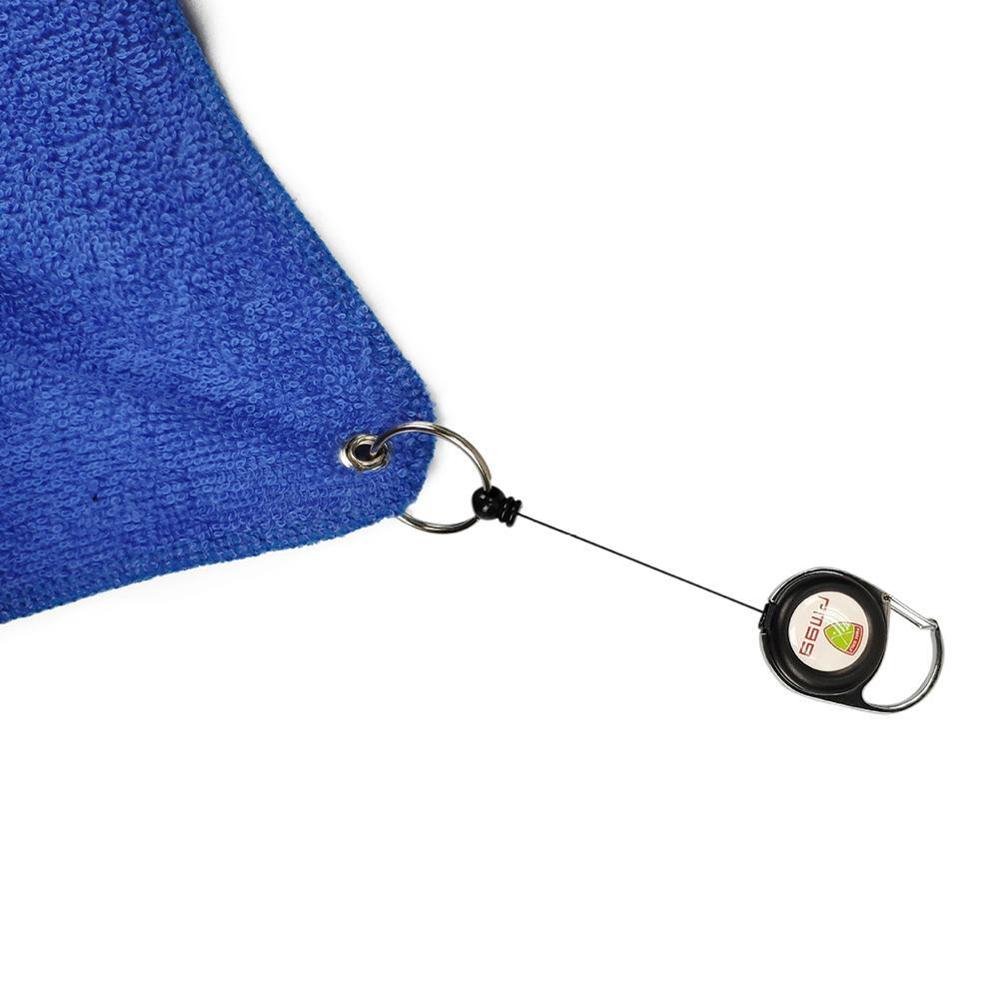 Golfhåndklæde let løbebånd udendørs sport dobbeltsidet fløjl hurtigtørrende svedhåndklæde sport vandretilbehør let rengøringsblødt