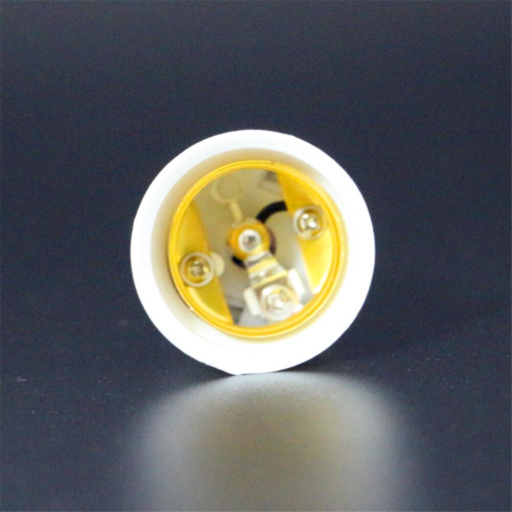 Adapter Socket B22 to E27 Conversion Bayonet To Screw fireproof Material Lamp Holder Converter Socket Light Bulb Type Adapter