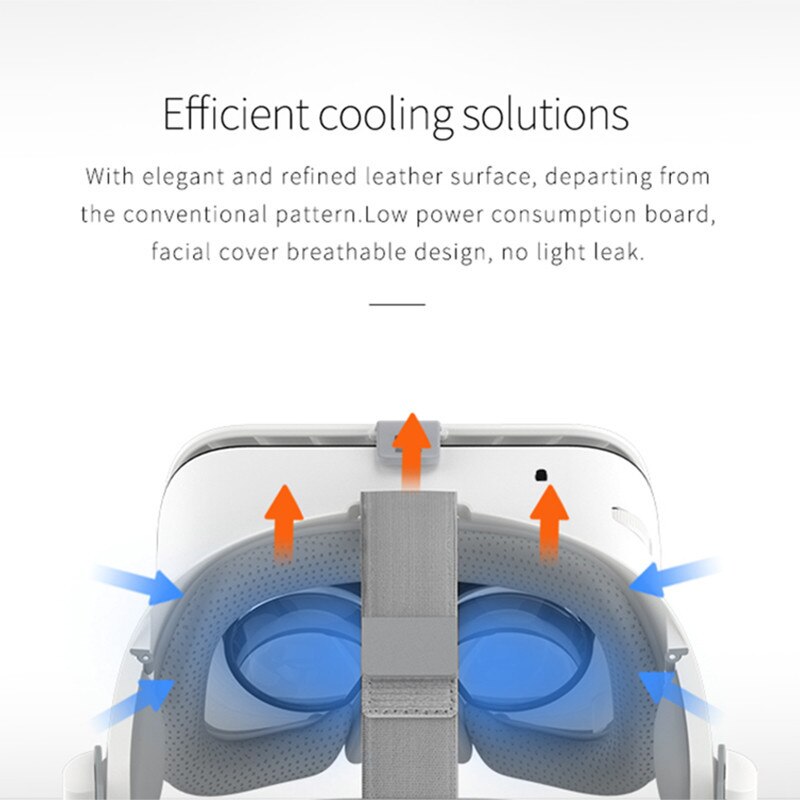 Bobovr Z6 mise à niveau Casque Casque 3D VR lunettes Casque de réalité virtuelle Bluetooth écouteur pour Smartphone Google carton