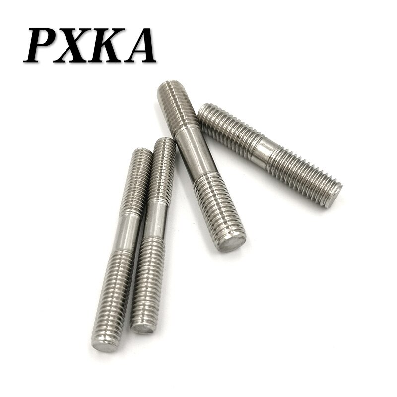 M6 304 stainless steel stud bolts stud screws*60-70-80-90-100-200 rust and corrosion resistance