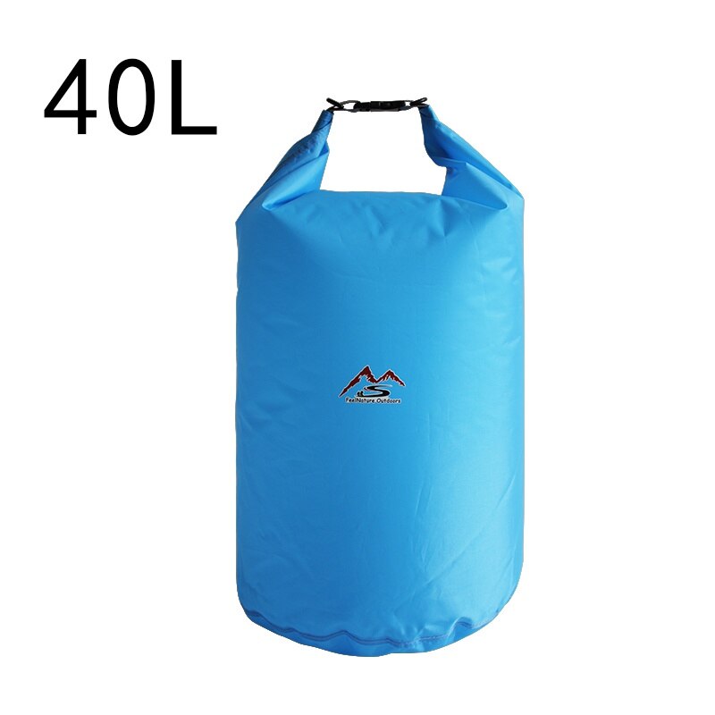 1 PC Large Capacity Outdoor Dry Bag Swimming Waterproof Bags Sack Floating Gear Bags For Boating Fishing Rafting 5L-70L: L 40L
