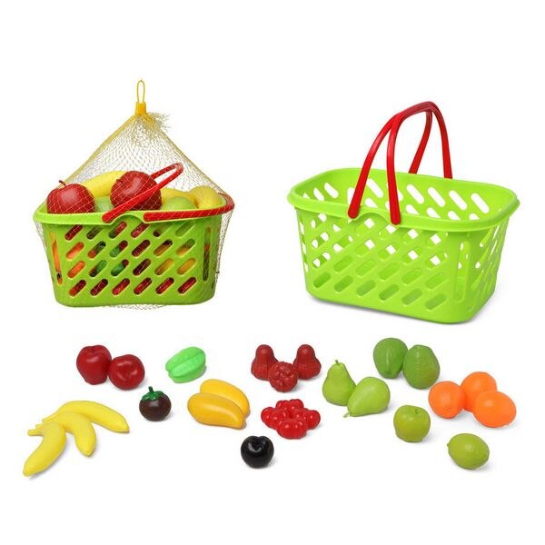 Mand met fruit Groen (27 Pcs)