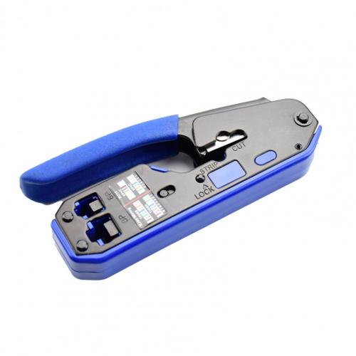 7SQ610 Precieze Internet Draad Crimper 8P/6P Netwerk Crimper Kabel Strippen Decrustation Tang Ethernet Cutter Snijgereedschap: Default Title