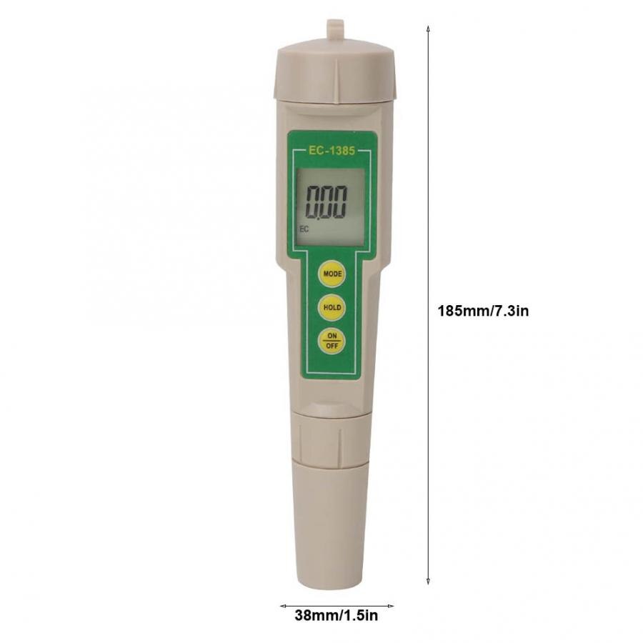 EC-1385 PH Meter 3 in1 EC/CF/TDS Tester/ Water Conductivity Tester PH Measuring Tool