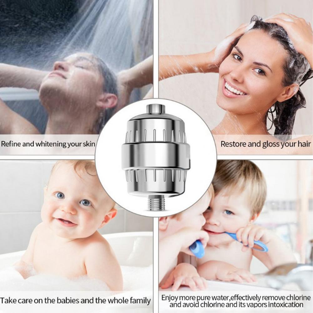 Filtro de agua ecológico, purificador de agua de alta capacidad ABS para ducha, para el hogar