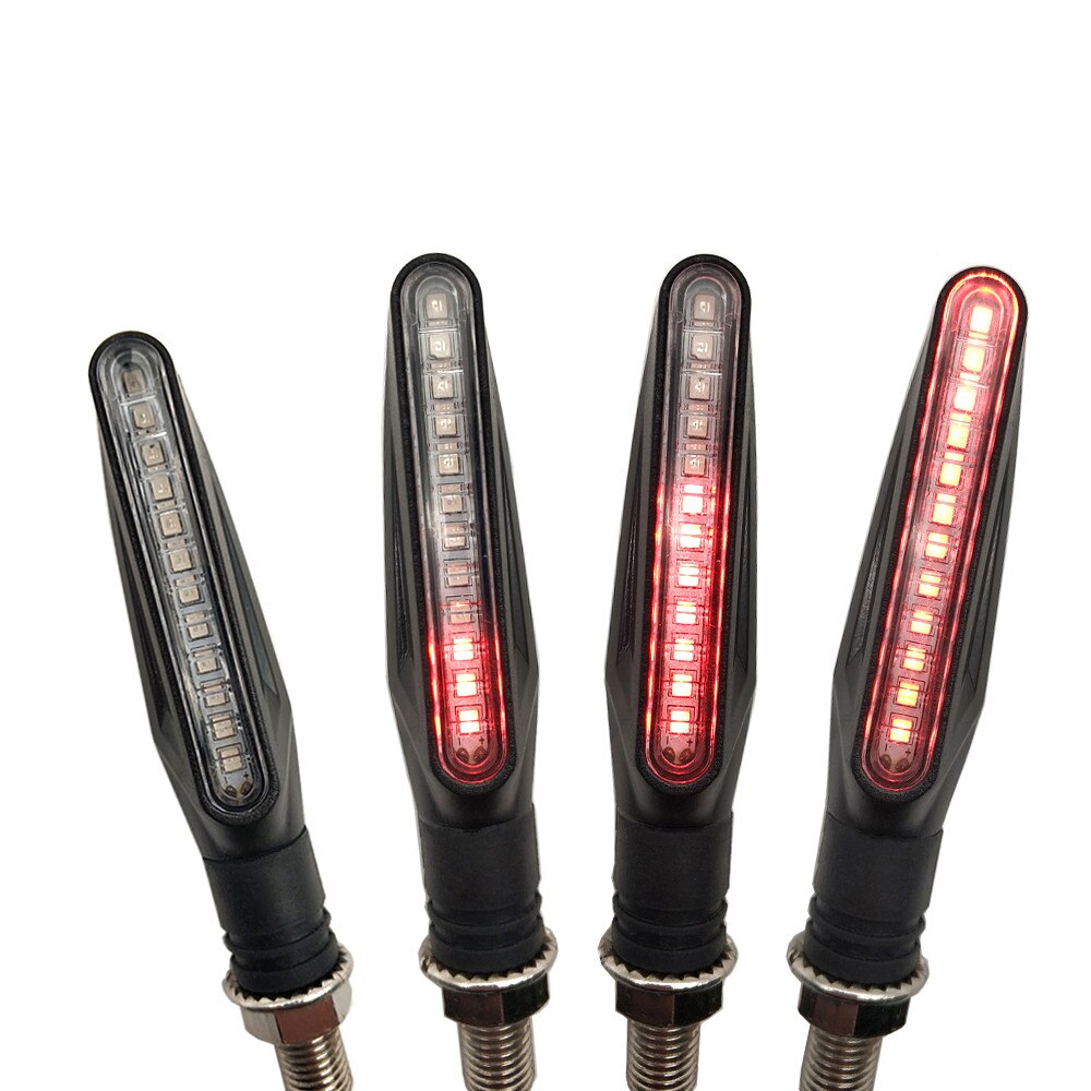 Clignotant LED universel pour motos, pour Kawasaki Z750 Z1000 Z650 Z900 Z800 Z250 Z300