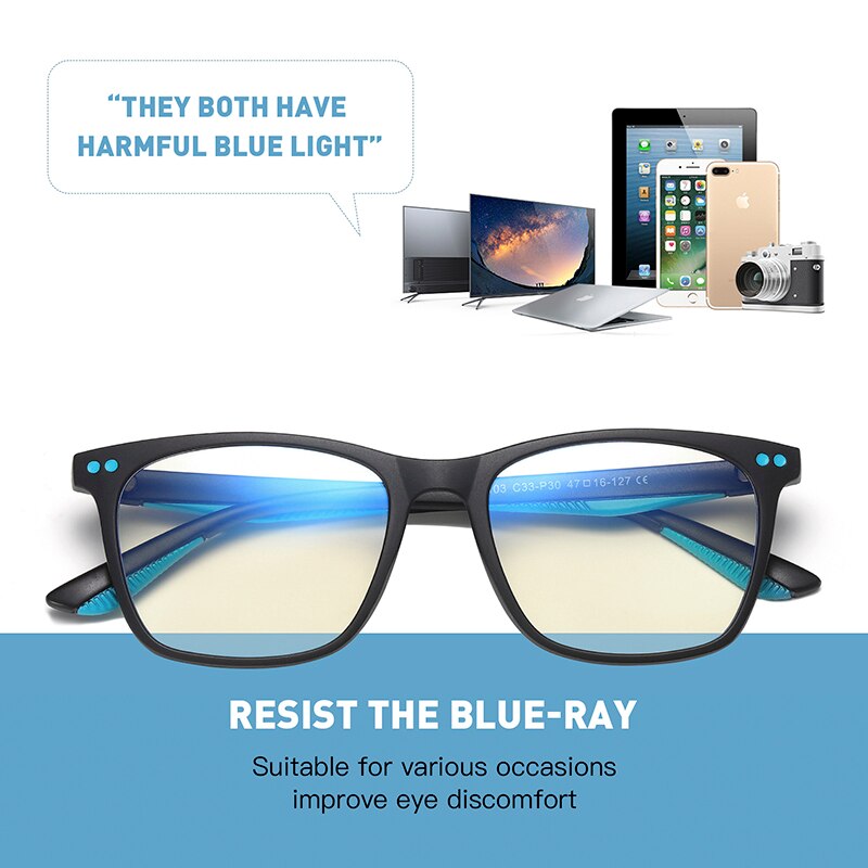 L.viscount brand firkantet blåt lys blokerende briller børn optiske børn dreng briller  tr90 fleksibel lyserød ramme diopter briller