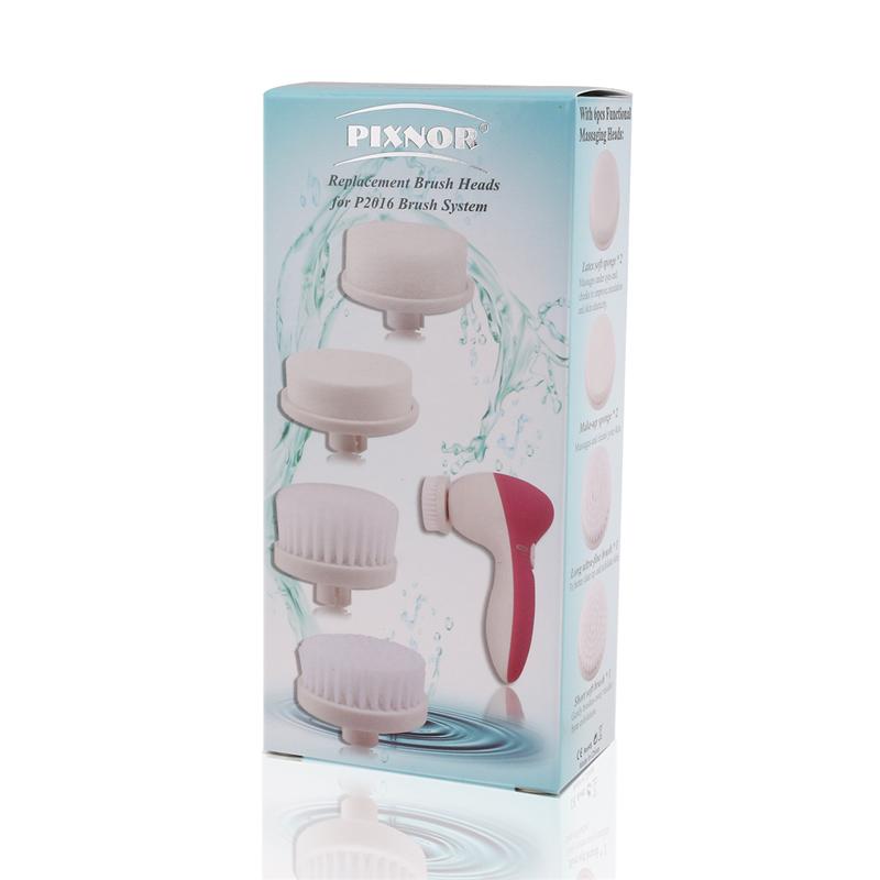 6 pièces Têtes De Brosse De Rechange Masseur Facial Nettoyant Nettoyage En Profondeur Du Visage Laver Pores Soins Rasoir Tête de Brosse Outils De Nettoyage De Visage