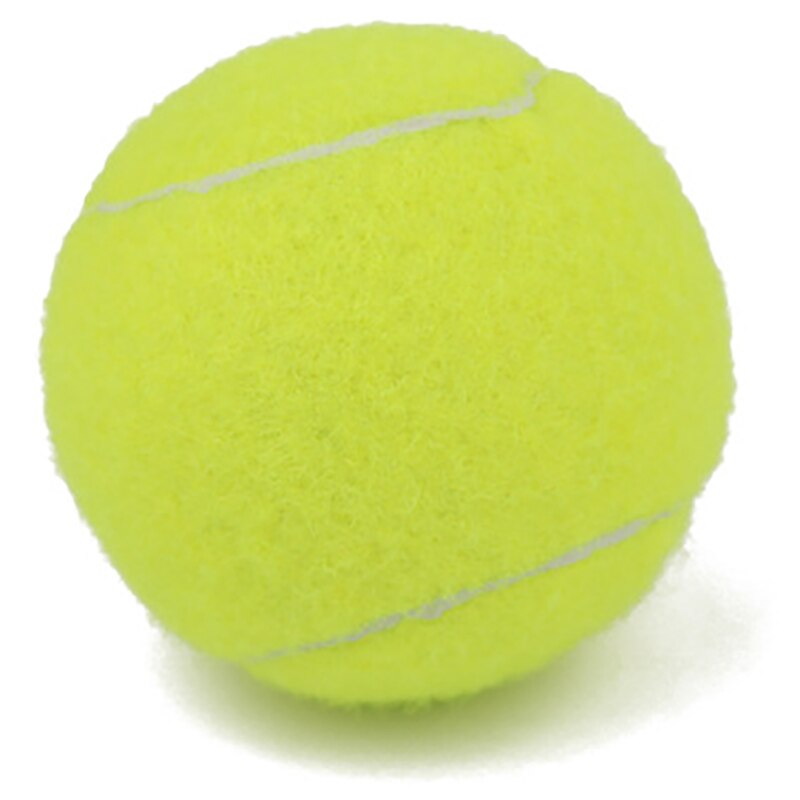 3 pièces balles de Tennis en caoutchouc haute résilience balle de Tennis pratique Durable pour Club compétition exercices d'entraînement