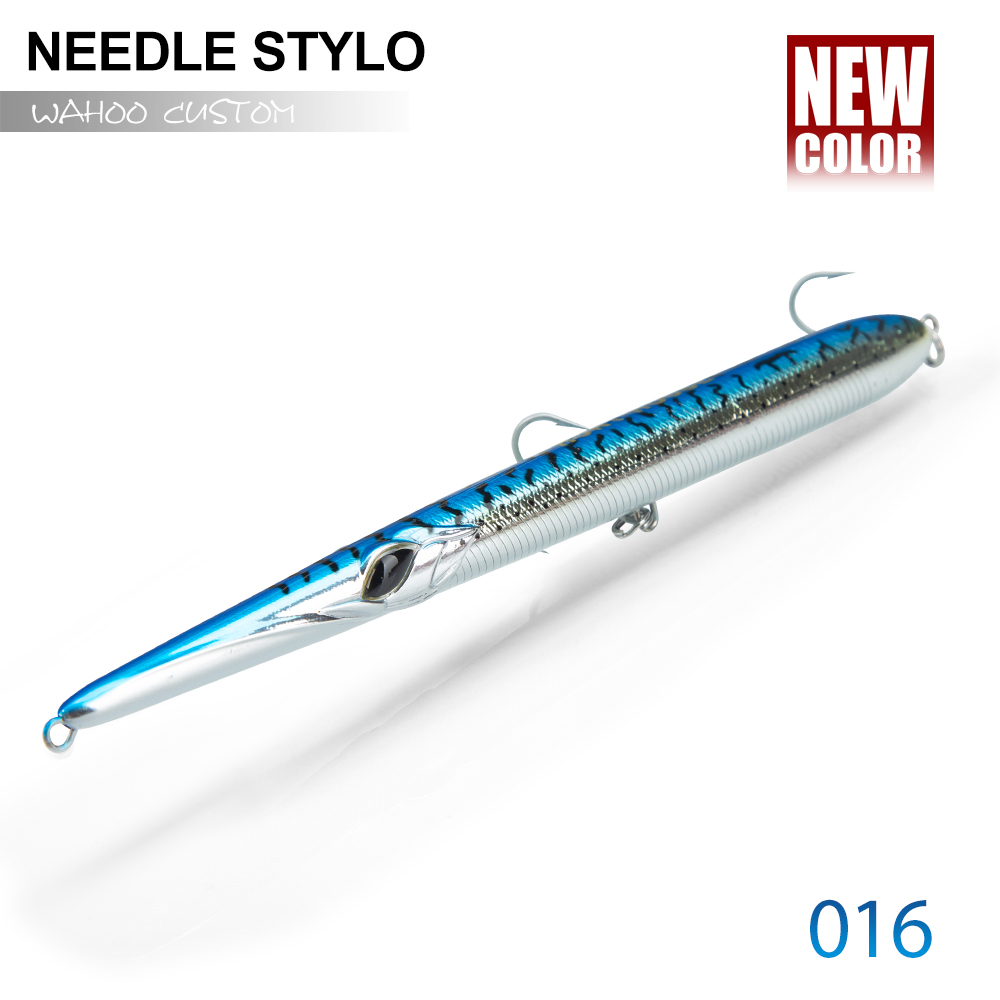 Hunthouse Vissen Lokt Stylo Potlood Needlefish Casting Potlood Harde Aas Stickbaits Drijvende Sinking 205/180/160Mm Garfish: 16cm 18g floating / 006