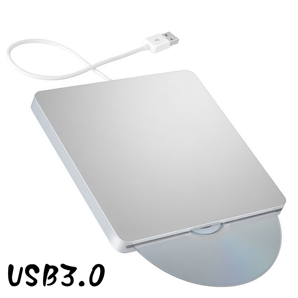 Externe Slim USB3.0 DVD Brander DVD-RW VCD CD RW Brander Draagbare voor Samsung Asus Dell HP ACER Lenovo Toshiba xiaoMi