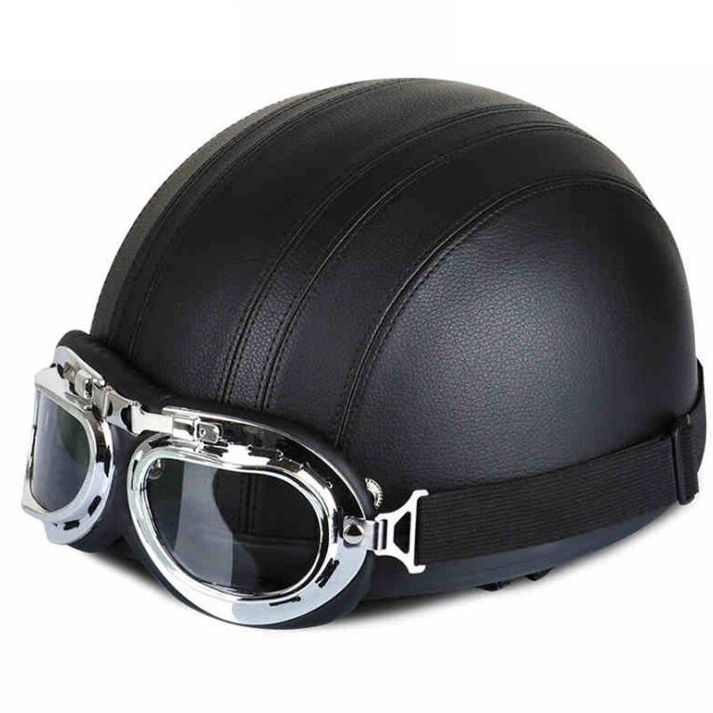 Professionele Road Motorfiets Mountainbike Helm Met Bril Ultralight All-Terrain Fiets Helm Sport Riding Fietsen: black