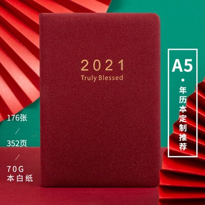 365 Days Daily Monthly Planner Notebook School Office Agenda Planner Organizer Notebook Stationery Plan Book: Type G