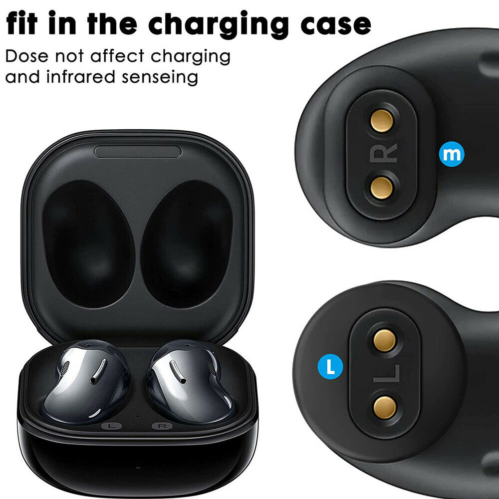 Silicone Ear Tips for Samsung Galaxy Buds live Eartips True Wireless Earbuds Tips Earplugs Earphone Silicone Case Ear Cap