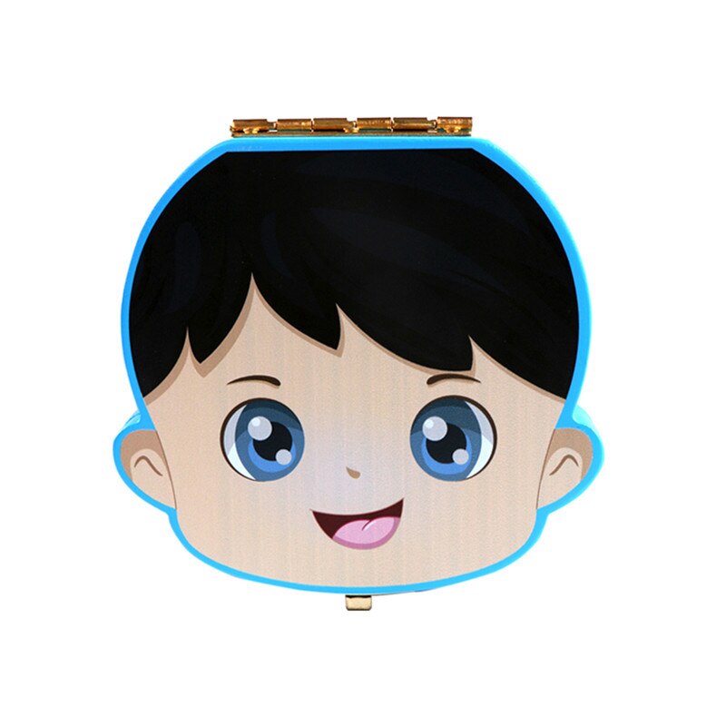 Baby Tooth Keepsake Storage Box Milk Teeth Save Organizer Case Container Wood Tooth Box Baby Kids Tooth Boxs Storage Boxs: Default Title