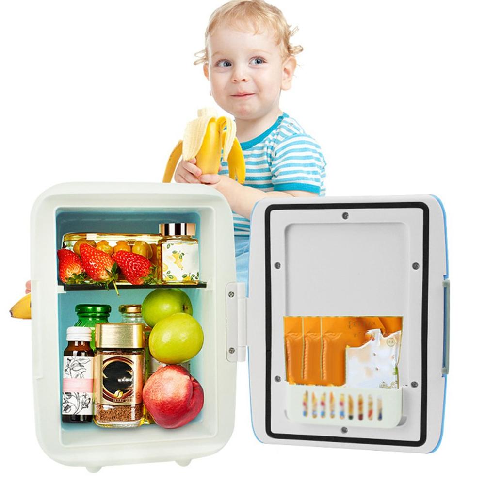 Fast Car Heating And Cooling Box Home Car Dual Purpose 4L Mini Refrigerator Car Refrigerator Thermal Insulation