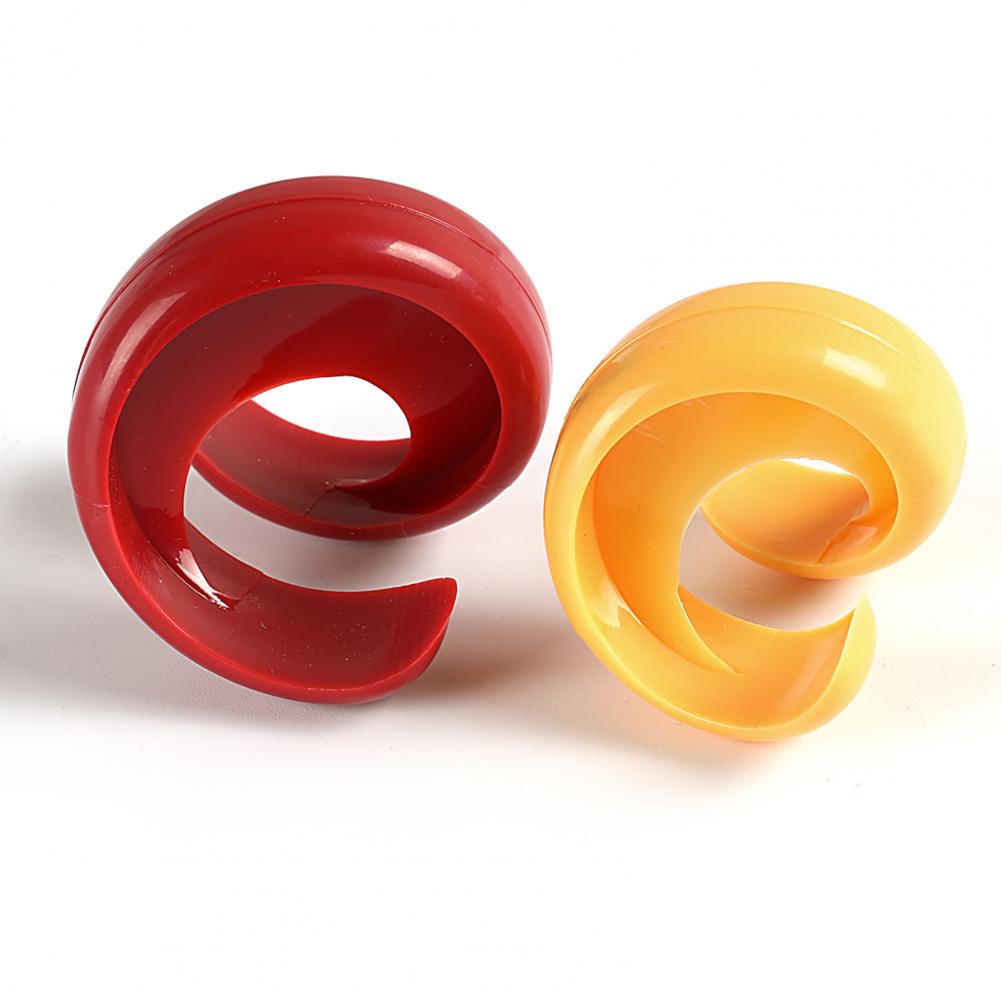 1 Set Great Sausage Spiral Cutter Food Grade Random Color Food Spiral Cutter for Restaurant Manual Sausage Cutter