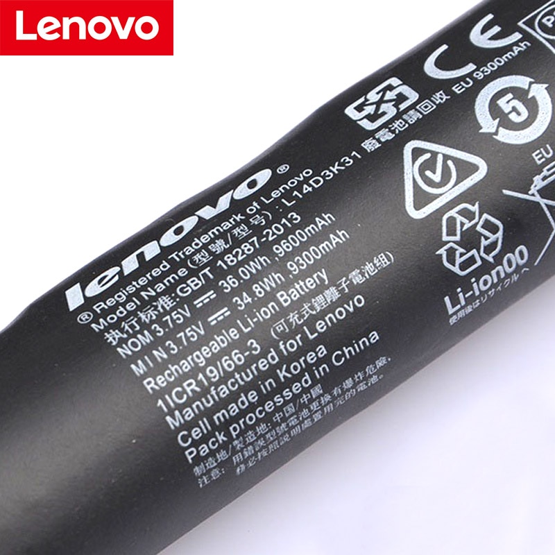 Original Lenovo Yoga Tablet 2 1050L 1050F 2-1050F 2-1051F 2-1050L 2-1050LC 2-1051L Yt2-1050 L14D3K31 L14C3K31 Battery