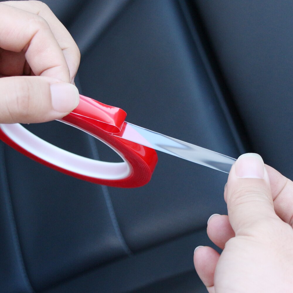 300cm transparent Silikon Doppelseitigem Klebeband Hohe Festigkeit Keine Spuren Klebeband Aufkleber Wohnzimmer Waren Für Auto Aufkleber