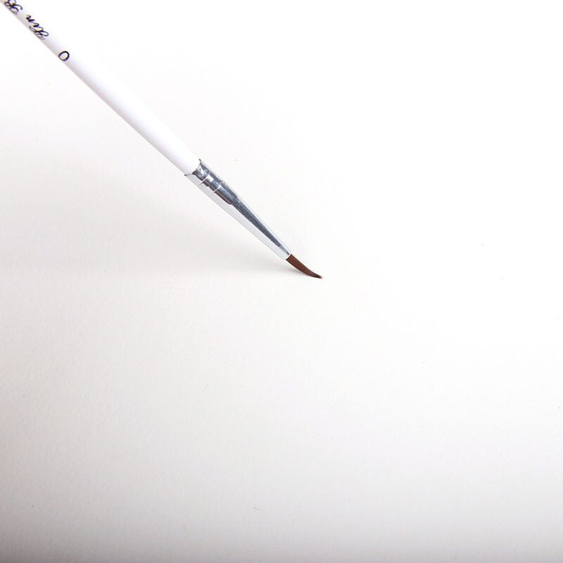 EZONE 6PCS Oil Painting Brush Hook Line Pen Nylon Multi-function Pen For Watercolor Different Size Art Student Stationery Supply