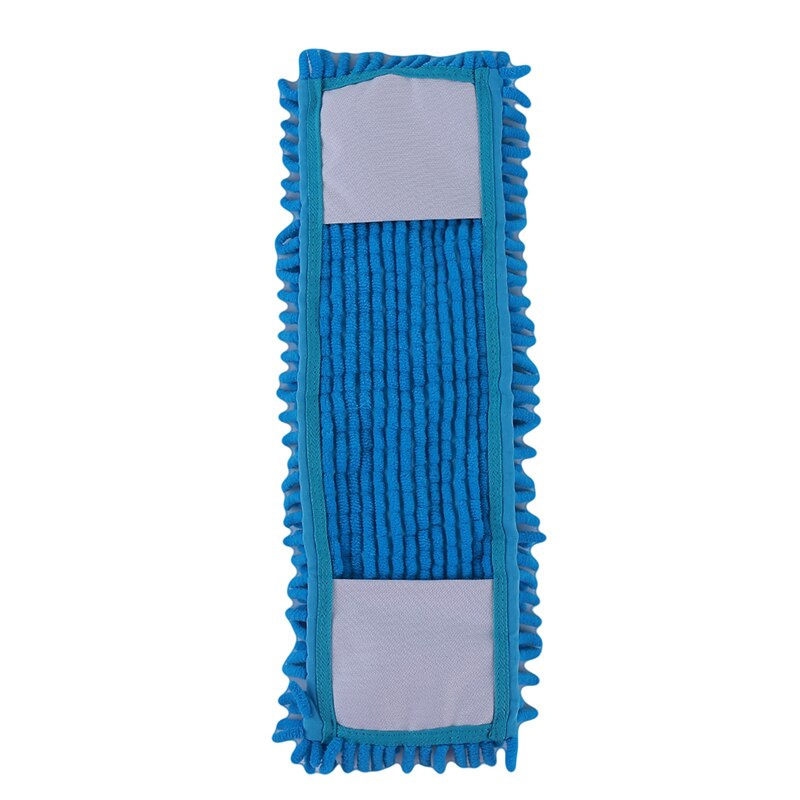 Remplacement de la tête de balai à franges, tampon de nettoyage domestique, recharge chenille, remplacement de la tête de balai à poussière domestique, adapté au nettoyage des sols