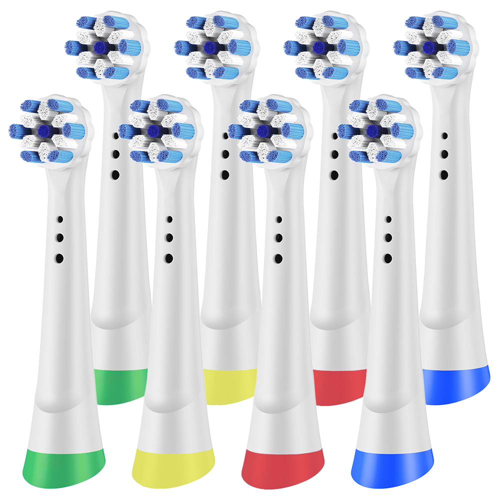 Têtes de brosse à dents de rechange iO compatibles avec la brosse à dents électrique Oral B iO, tête de brosse pour tous les modèles de brosses à dents électriques iO: Ivoire