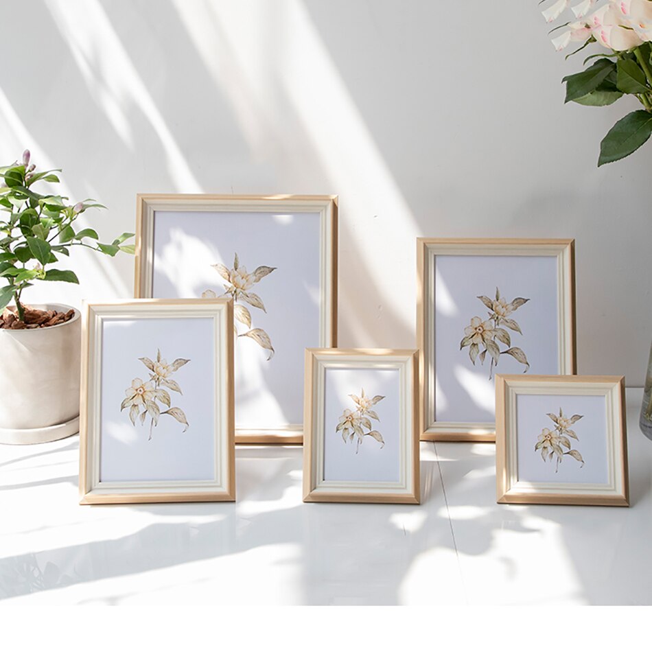 Lovely Photo Frame For Bedroom Memory Picture/Painting/Certificate/Handcraft Display,Table Frame Picture For Wedding Decorative