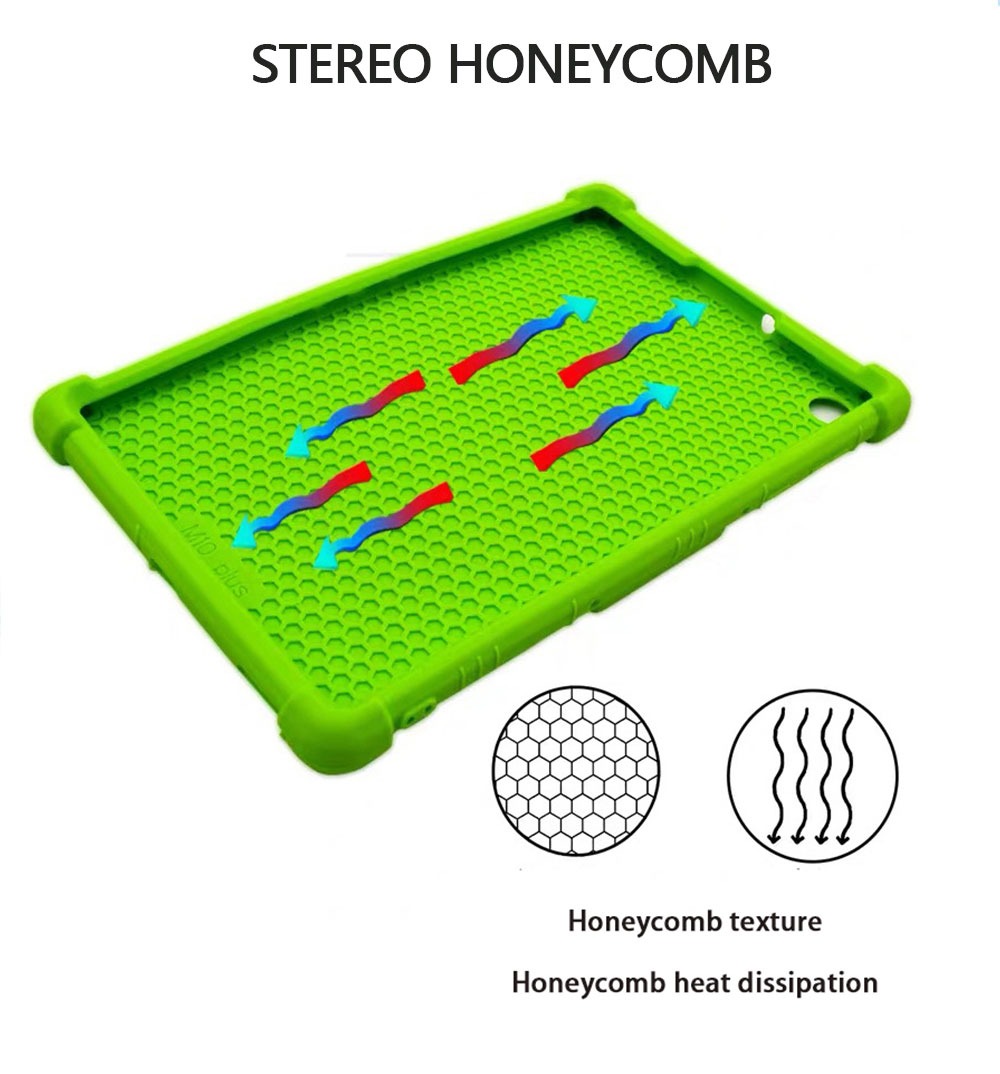 For Teclast P30T P30 Tablet 10.1 Inch Kickstand Coat Shockproof Tablet Case Android 14 Soft Silicon Stand Protective Shell Cover