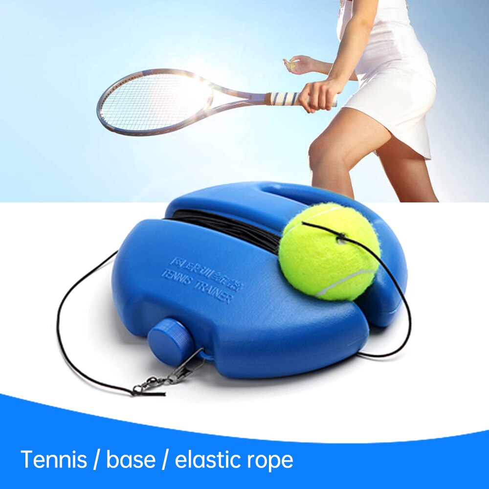 Heavy Duty Tennis Training Tool Baseboard Sparring Device Exercise Tennis Ball Sport Self-study Rebound Ball With Tennis Trainer: 2