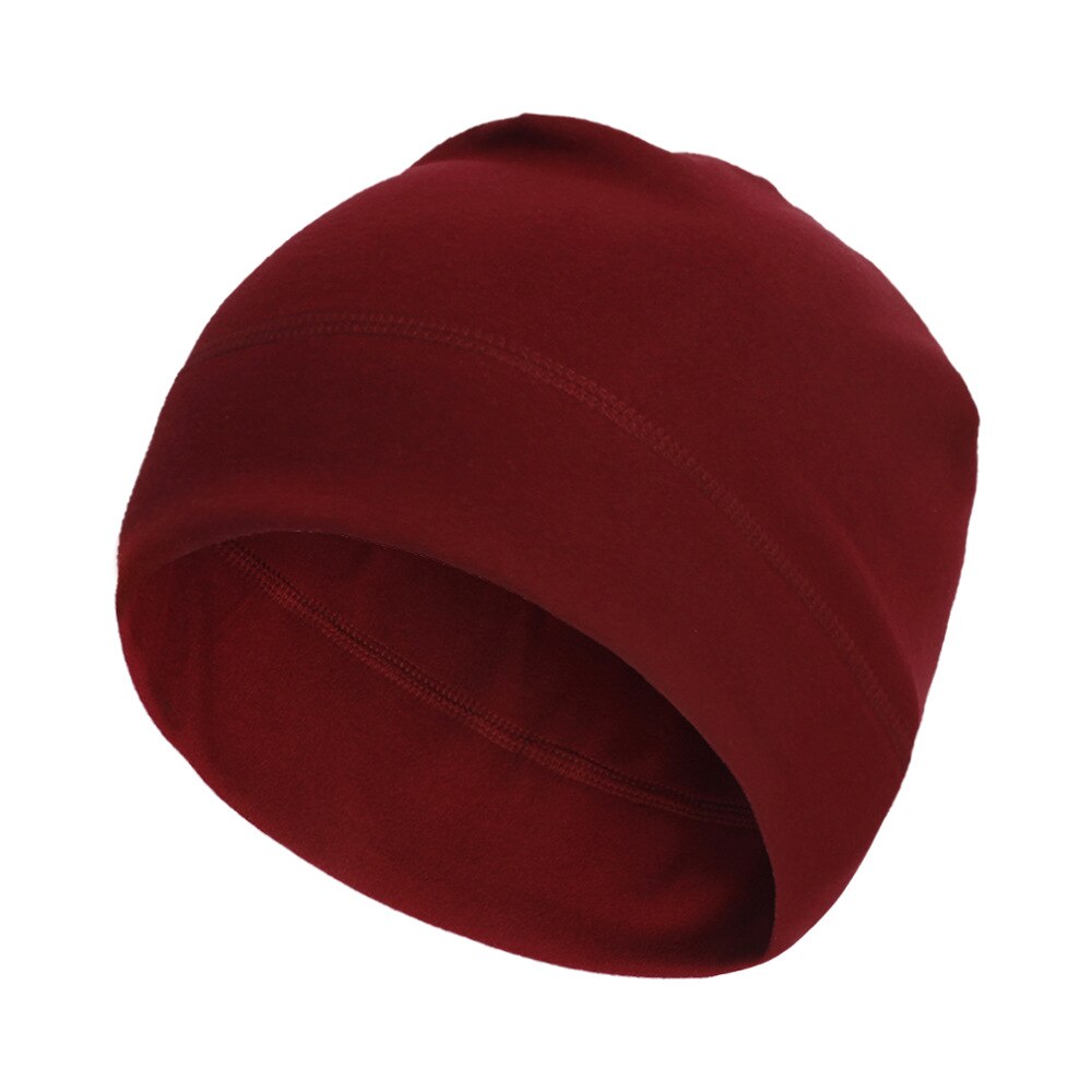 Casquette polaire pour homme et femme, chapeau pour Sports de plein air, Ski, cyclisme, coupe-vent, doux, hiver: Rouge