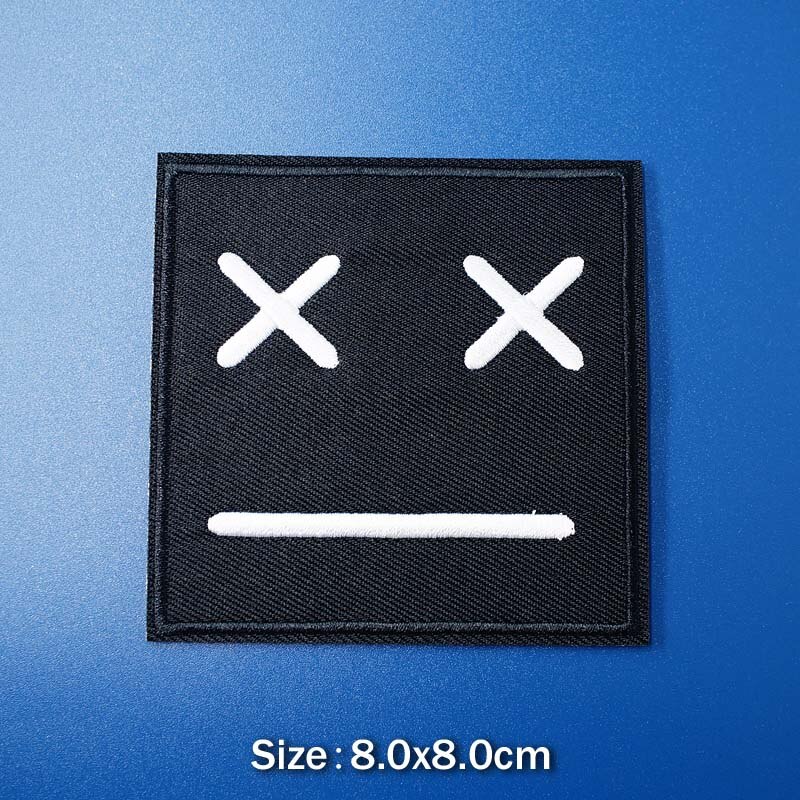 Nope Route 69 Diy Borduurwerk Badge Applique Kleren Strijken Kleding Naaien Levert Decoratieve Badges Ufo Oops: 11
